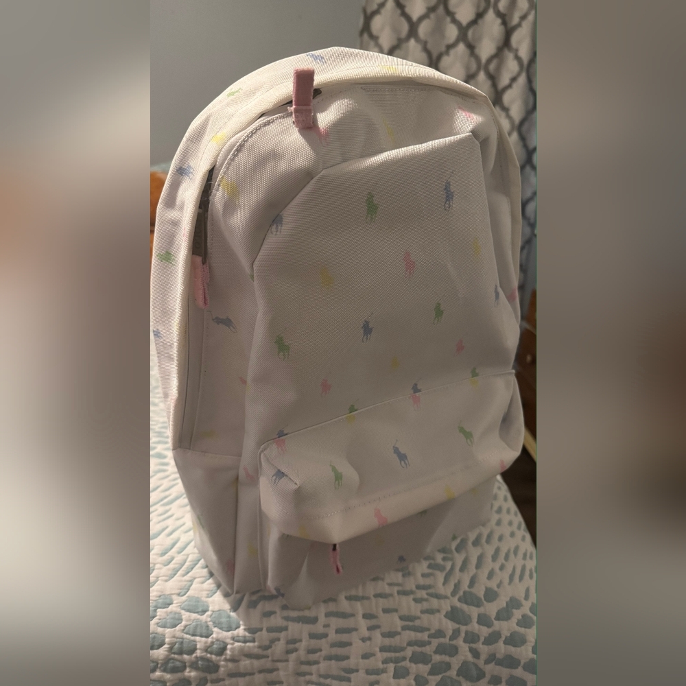 Multicolored Polo Backpack